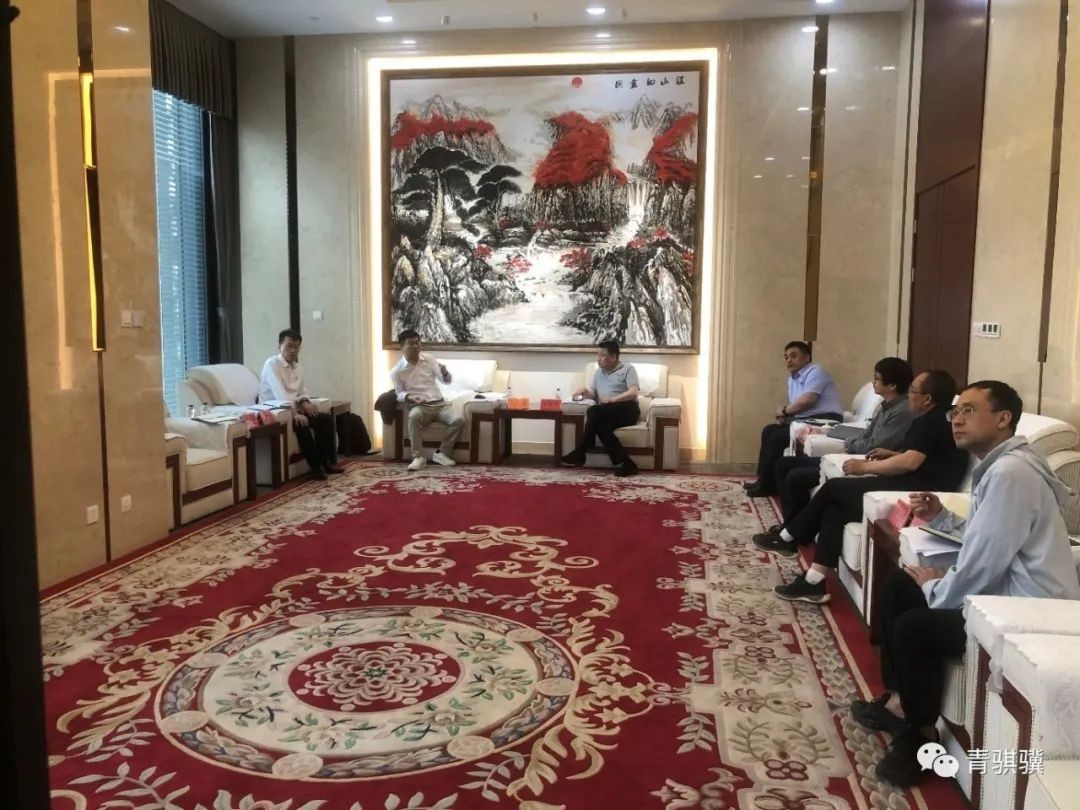 青骐骥前往晋能控股电力集团交流拜访